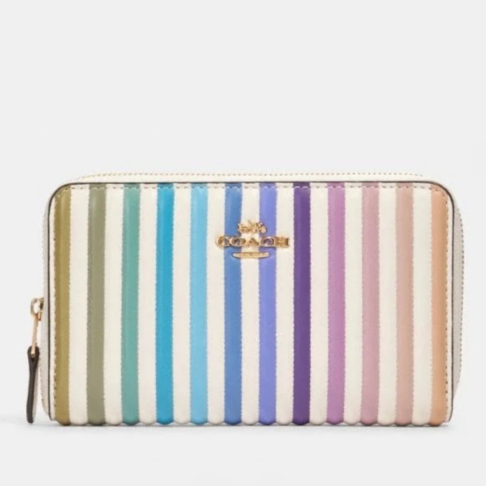 Coach Rainbow Ombré Medium Wallet 91197